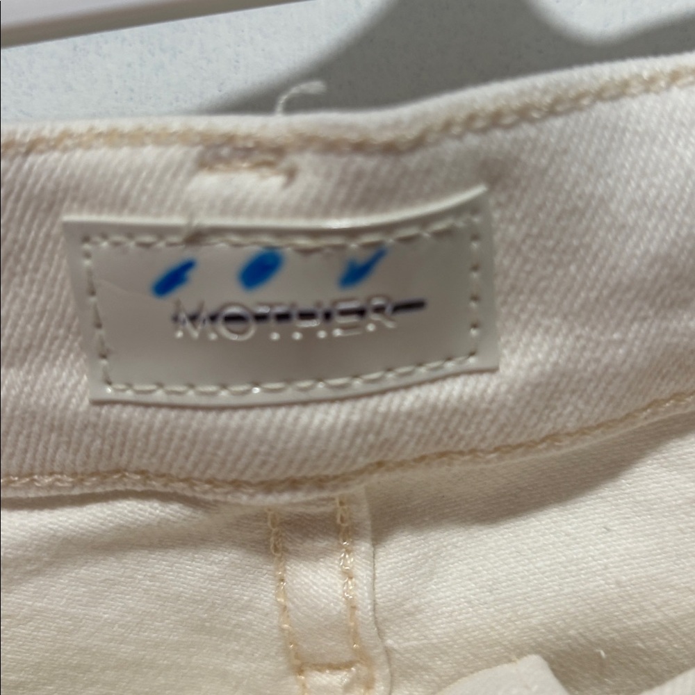 New MOTHER high waisted rider ankle sunflower jeans - Picture 2 of 10